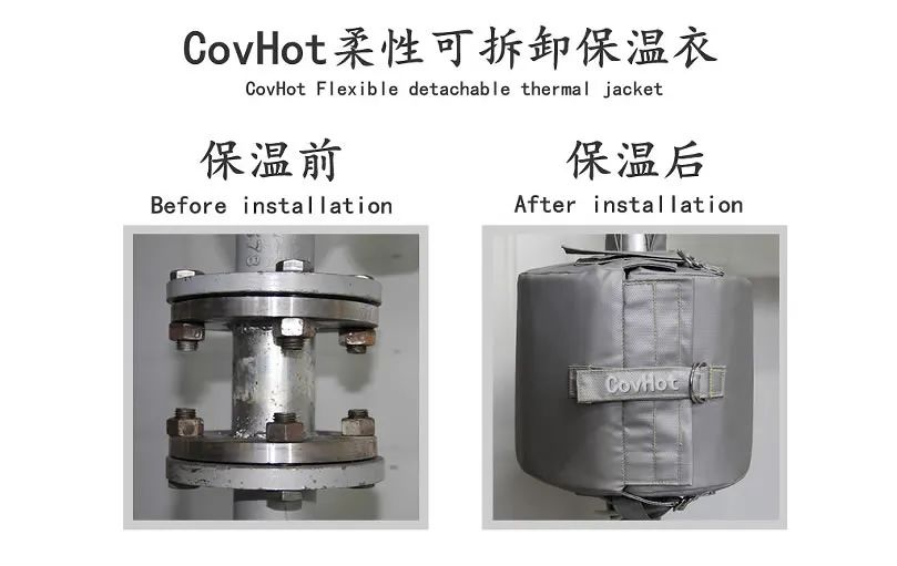 COVHOT?柔性可拆卸式<a href=http://m.srxzlg.com/e/tags/?tagname=%E4%BF%9D%E6%B8%A9%E8%A1%A3 target=_blank class=infotextkey>保溫衣</a>,蒸汽系統(tǒng)節(jié)能,節(jié)能保溫